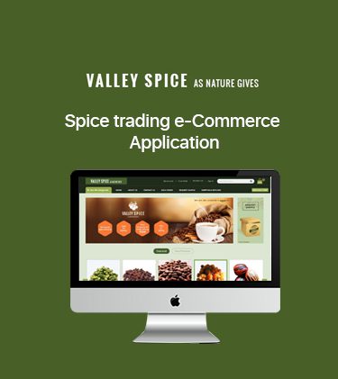 Valley Spice E-commerce Web Application