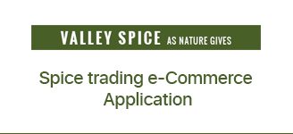Valley Spice E-commerce Web Application