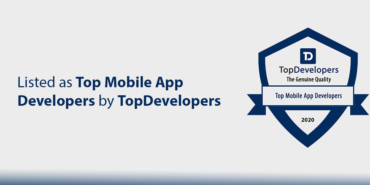 Listed as Top Mobile App Developers by TopDevelopers
