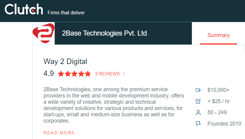 2Base Technologies Clutch Profile
